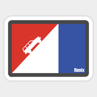 Jeep XJ Renix Sticker